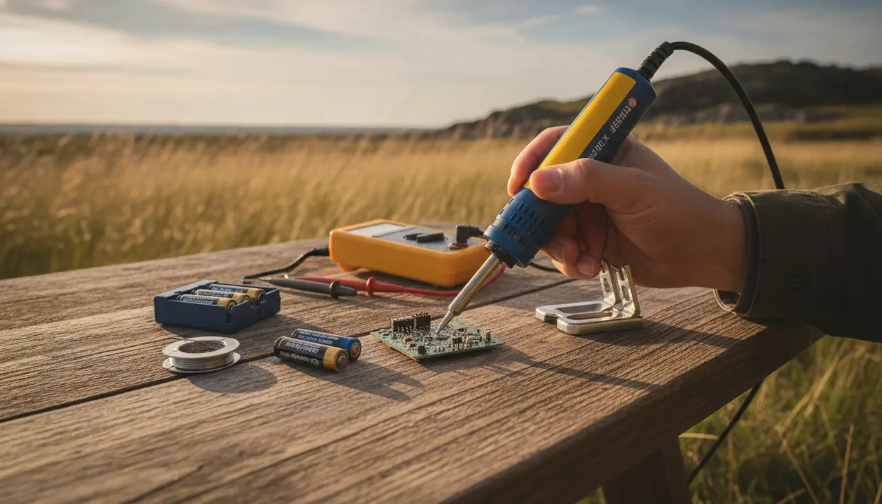 Hakko FX-901 Review: The AA Battery Reliable Standby visual summary