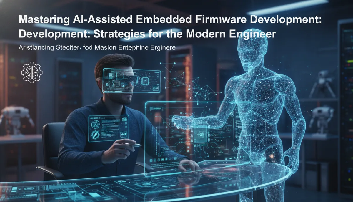 Mastering AI-Assisted Embedded Firmware Development: Strategies for the Modern Engineer visual summary