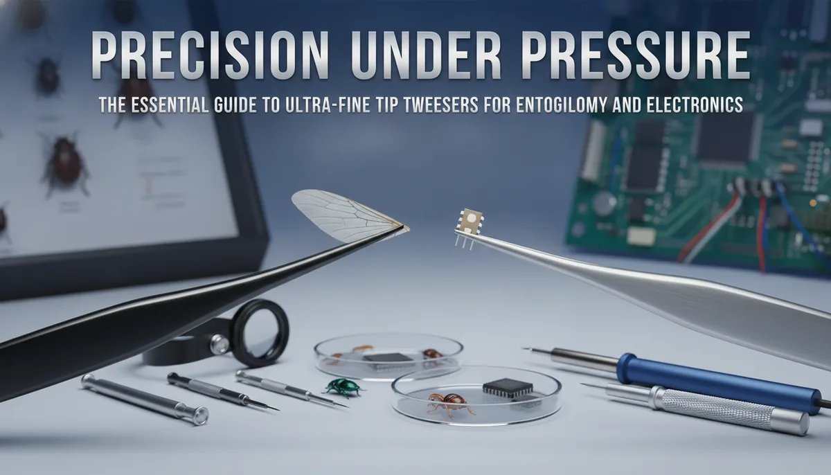 Precision Under Pressure: The Essential Guide to Ultra-Fine Tip Tweezers for Entomology and Electronics visual summary