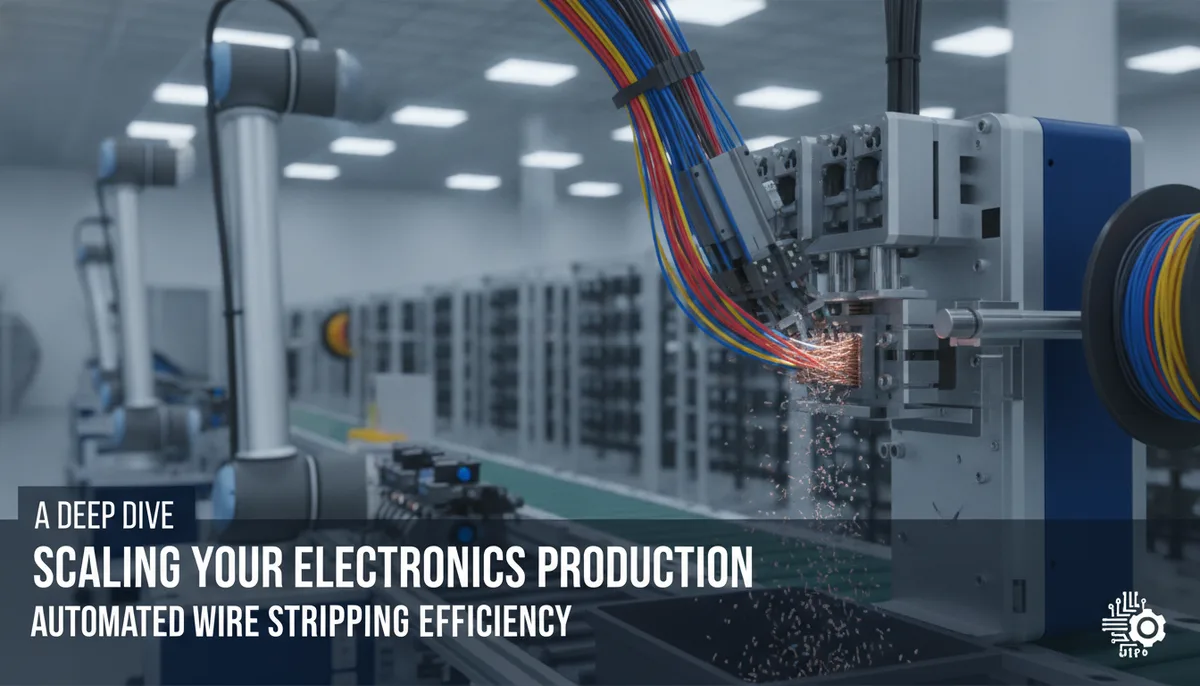 Scaling Your Electronics Production: A Deep Dive into Automated Wire Stripping Efficiency visual summary