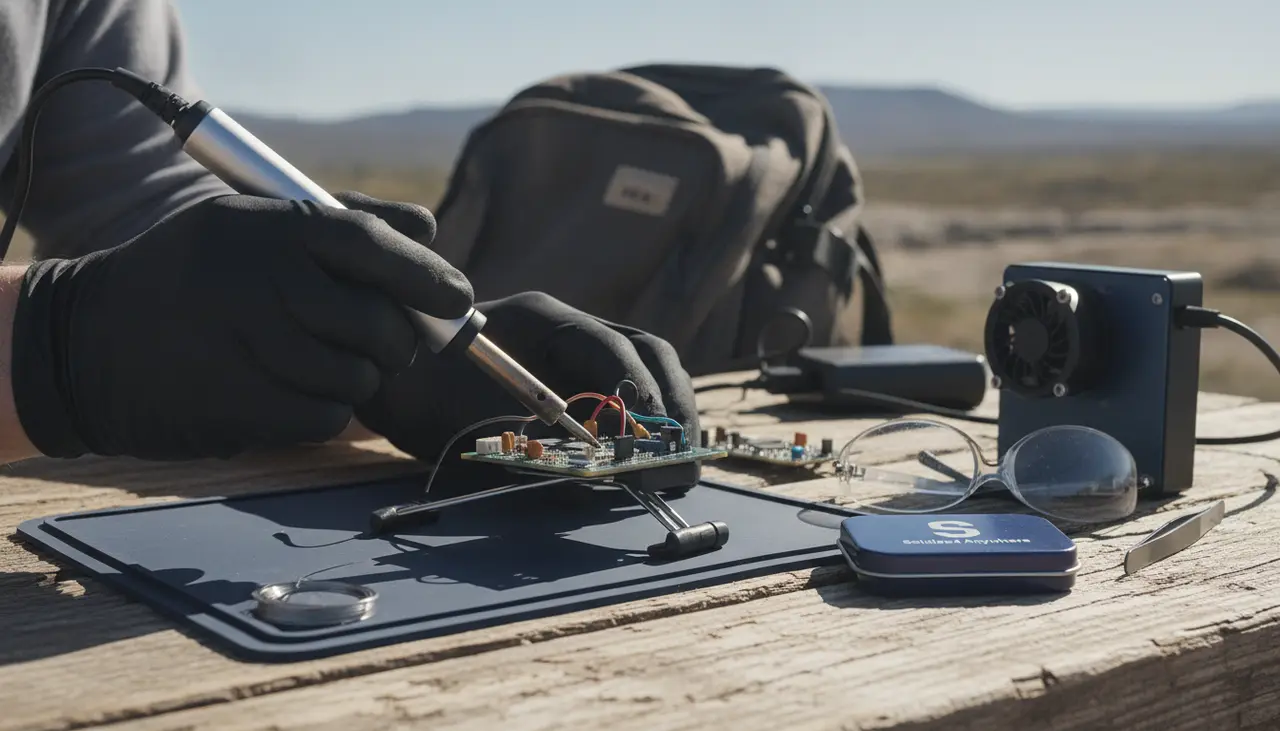 Soldering Safety in the Field: 5 Things You Need to Know visual summary